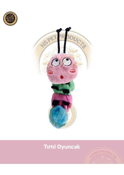 Ball Sert Top 5 cm Şeffaf-Catnipli Tırtıl Oyuncak 2'li Set modelleri