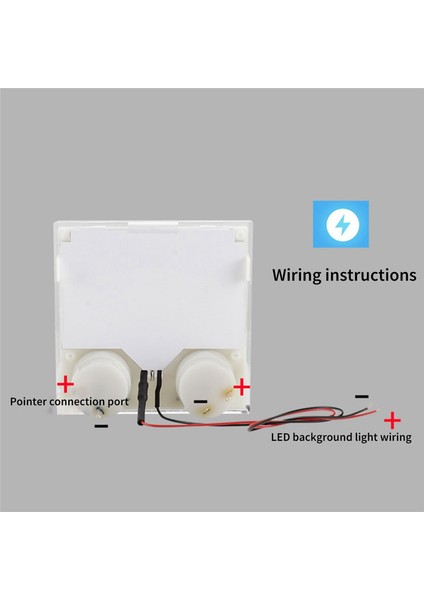 Power Metre Verici Vu Metre Head Radyo Istasyonu Arka Işıklı Pmma Kapak Swr Siyah Ileri 300W Yansıtıldı 60W (Yurt Dışından) modelleri