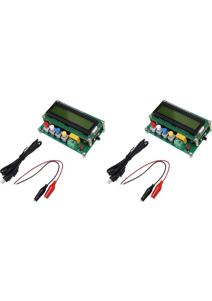 2x Endüktans Kapasitans L/c Metre Dijital Kapasitör Metre LCD Kapasitans Metre Test Cihazı USB Kablosu ile USB Arayüzü (Yurt Dışından)
