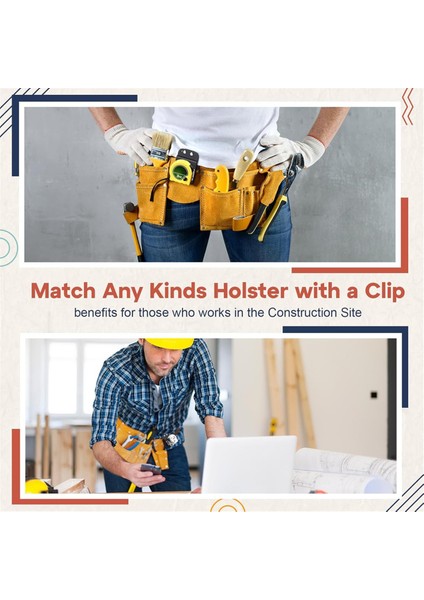 Bayleşim Klip Klip 4 Pcs Bant Ölçüm Kemeri Klips - Düşük Profilli Ölçüm Kayışı Klips Düşük Profilli Matkap Klipsi (Yurt Dışından) fiyatları