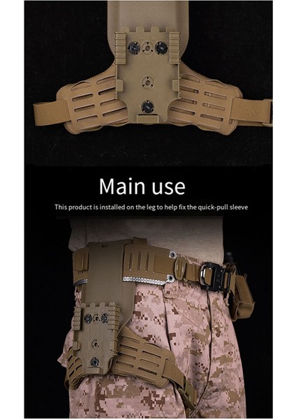 Gerçek Ark Aşağı Basınç Plakası Aksesuarları Bacak Asma Aksesuar Torba Plaka Hızlı Çekme Seti Tozluk Sarı (Yurt Dışından) fiyatları