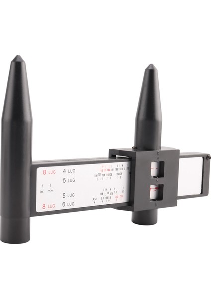 Pcd Gauge Cetvel Jant Araç Tekerlek Cıvatası Deseni Ölçüm Gösterge Alet Deliği 4 5 6 8 Lug (Yurt Dışından) fiyatları