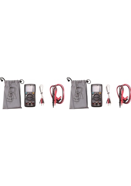 2x Zoyi ZT102A Dijital Multimetre 6000 Sayımlar Otomatik 113D Geri Işık Ac/dc Voltmetre Transistör Test Cihazı Frekansı (Yurt Dışından) fiyatları