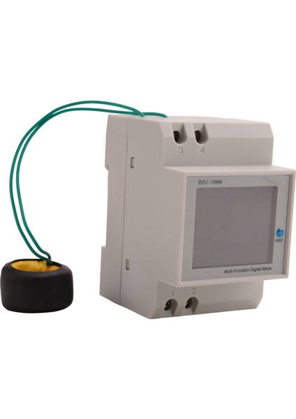 2x Dın Demiryolu Dijital Elektrik Ölçer AC40-300V 100A Voltmetre Akım Güç Ölçer Kwh Elektrik Enerji Frekans Ölçer (Yurt Dışından) fırsatları