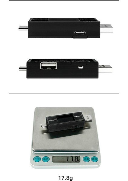 Sequre TVA3006 Yüksek Hassas Volt-Ammer Güç Meder Tip C Tip C USB Voltaj Ampermetre Ölçer Test Cihazı (Yurt Dışından) modelleri