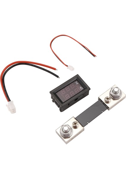 Dijital Voltaj Akım Metre Yüksek Voltaj LED Dc Çift Ekran Metre 7V-100V 100A Metre Şantlı (Yurt Dışından) modelleri