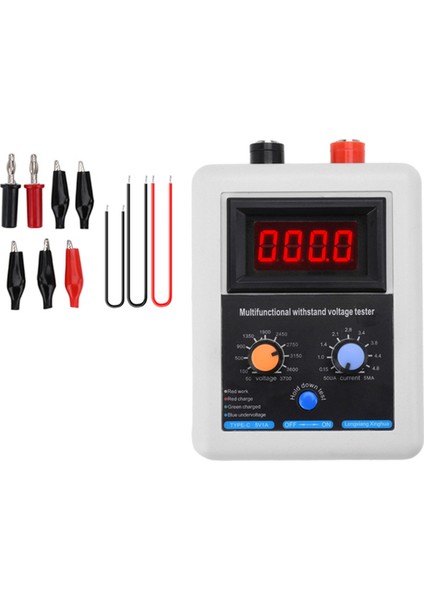 Igbt Voltaj Transistör Test Cihazı Diyot Mos Transistör LED Sayaç Voltaj Transistör Dayanak Voltaj Dc 50-3700V F W (Yurt Dışından)