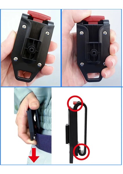 Bayleşim Rafı Bant Antrak Toplama Tedarik Karşı Kemer Kanal Kanılı Plastik Taşınabilir Takım Tutucu Klipsi (Yurt Dışından) fırsatları