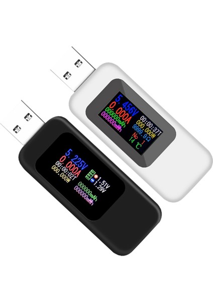 2pcs USB Test Cihazı USB Voltaj Denetleyicisi USB Voltaj Test Cihazı USB Şarj Cihazı Test Cihazı USB Akım Ölçer Test Cihazı Dedektörü (Yurt Dışından)