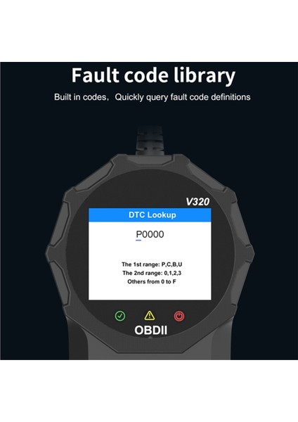 Araba Arıza Dedektörü Temizle/sil Kodu Obd2 Tarayıcı V320 Pil Test Cihazı Çok Dilli Araç Teşhis Araç Kodu Okuyucu (Yurt Dışından) modelleri