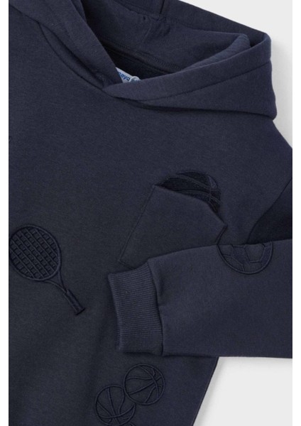Erkek Çocuk 3-9 Yaş Kapüşonlu Sweatshirt 4450 Lacivert fiyatları