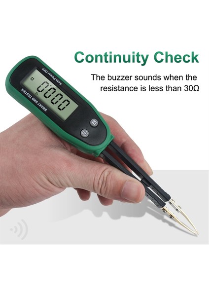 Akıllı Smd Test Cihazı Multimetre Otomatik Aralık Kapasitans Direnci Diyot Kapasitör Dönebilir LCD Ekran (Yurt Dışından) fırsatları