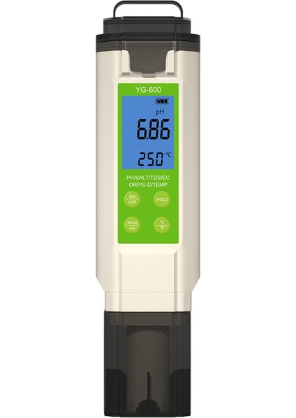 7 Arada 1 Su Kalitesi Test Cihazı Ph/ec/tds/tuz/orp/emperature/sg Balık Tankı Pwimming Havuzu Su Kalitesi Analizörü (Yurt Dışından)