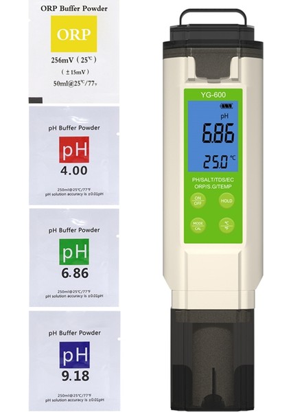 7 Arada 1 Su Kalitesi Test Cihazı Ph/ec/tds/tuz/orp/emperature/sg Balık Tankı Pwimming Havuzu Su Kalitesi Analizörü (Yurt Dışından) modelleri