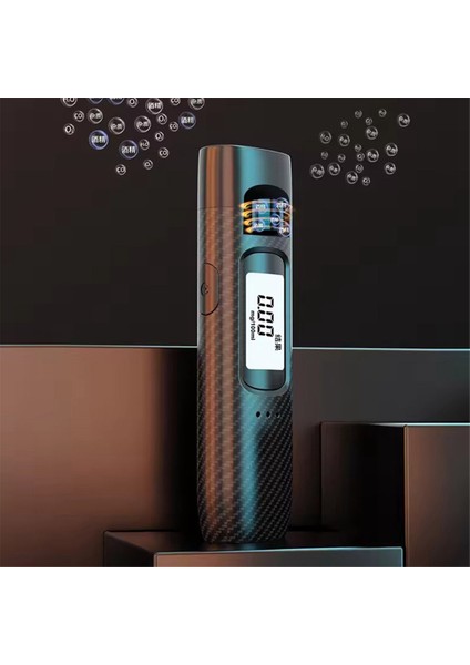 Temassız Alkol Test Cihazı Taşınabilir Alcometer Breastyzer LCD ile Sesli Yayın Alkol Dedektörü (Yurt Dışından)