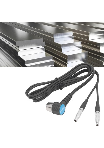 10MM/5MHZ Ultrasonik Kalınlık Göstergesi Standart Prob Metaller Için Kontakt Olmayan Transdüser Test Cihazı, Metal Olmayan, Plastikler (Yurt Dışından) fırsatları