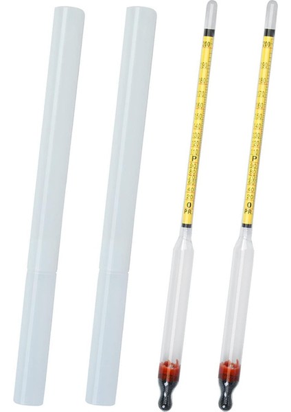 Hidrometre Alkol Ölçer, 0-200 Kanıt ve Tralle Hidrometre, Likör/moonshine Için Alkol Meteri/prova Damıtılmış (Yurt Dışından)