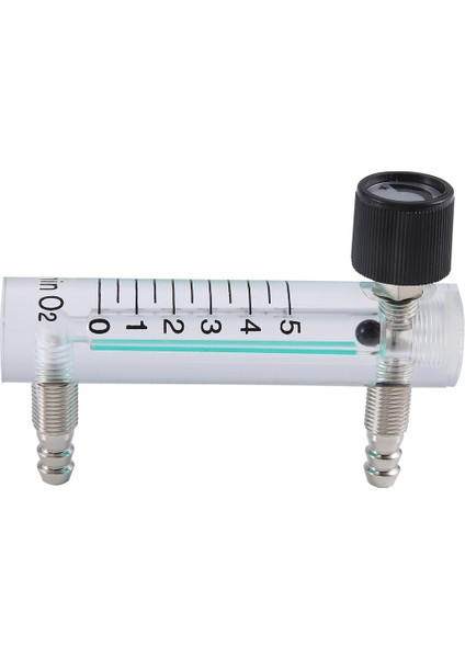 0.1-5lpm 1l Oksijen Hava Gazı Için Kontrol Valflı Oksijen Akış Ölçer Akış Primeti (Yurt Dışından)