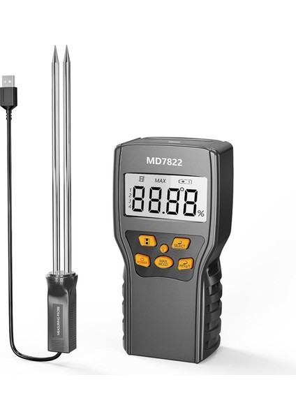 Saman Nem Test Cihazı, Saman Için Nem Ölçer Probu, Froage Grass, Leymus Chinensis, Yonca ve Veri Depolamalı Diğer Hays (Yurt Dışından)