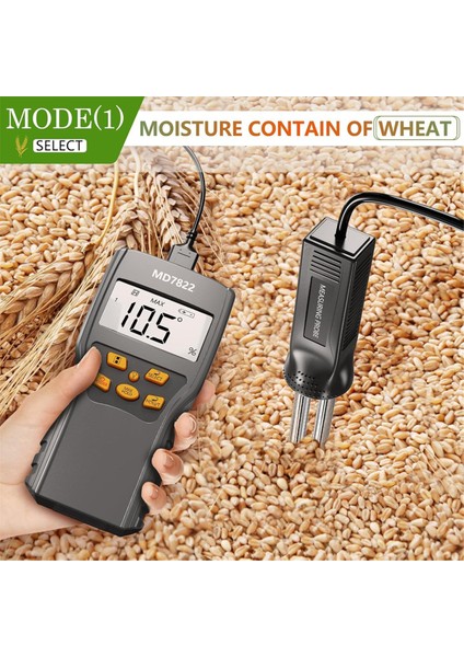 Saman Nem Test Cihazı, Saman Için Nem Ölçer Probu, Froage Grass, Leymus Chinensis, Yonca ve Veri Depolamalı Diğer Hays (Yurt Dışından) fiyatları