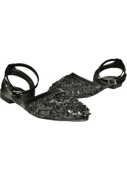 U726544115 Siyah File Kadın Babet