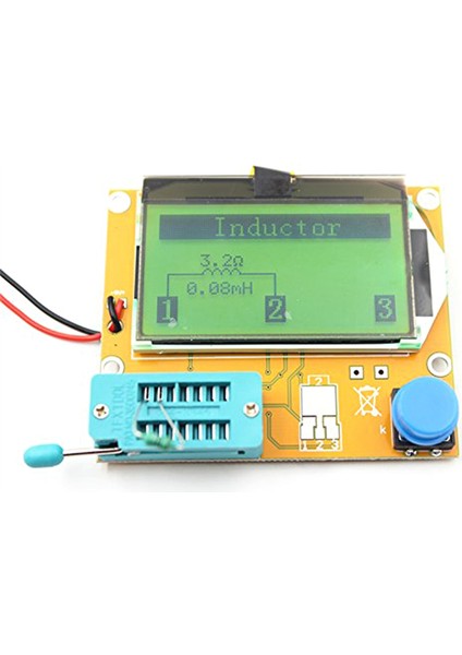 328 Grafik Transistör Test Cihazı, Npn Pnp Diyot Triot Kondansatörü Esr Mosfet Direnç Sensörü LCD Ekran Denetleyicisi (Yurt Dışından) fırsatları