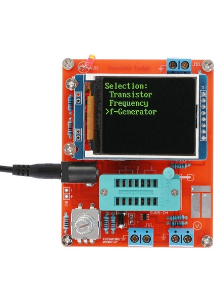 GM328 Transistör Test Cihazı Frekans Ölçer Pwm Kare Dalga Lcr Ölçer Voltmetre Tam Renkli Ekran Grafikleri (Yurt Dışından) modelleri