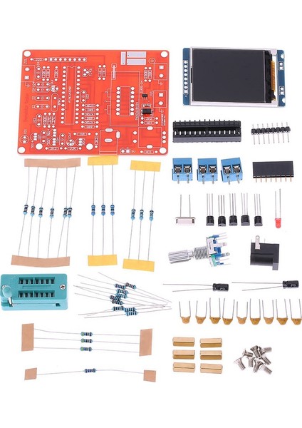 GM328 Transistör Test Cihazı Frekans Ölçer Pwm Kare Dalga Lcr Ölçer Voltmetre Tam Renkli Ekran Grafikleri (Yurt Dışından) fırsatları