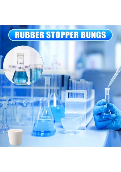 Yeni Kauçuk Durdurucu Bungs Laboratuvar Katı Delek Durdur Push-In Sızdırmazlık Fişi 7# 28*37MM (Yurt Dışından) indirimleri