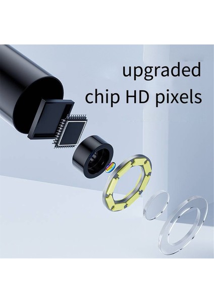 2 Inç Hd Ekran Taşınabilir El Araç Dedektörü 8mm Lens Boru Hattı Kamera Endoskopu Araç Motoru Pıp (2m) (Yurt Dışından) indirimleri