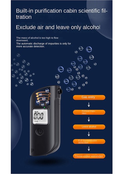 Alkol Test Cihazı MR689 Nefes Alkol Konsantrasyon Dedektörü Sarhoş Sürüş Test Cihazı Yüksek Hassas Ölçüm Aleti (Yurt Dışından) fırsatları
