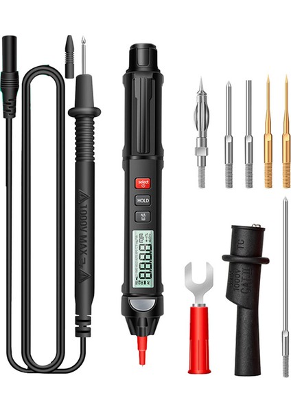 Aneng A3007 Mini Pen Multimetre Ses Yaması 6000COUNTS Voltmetre LCD El Flashlight Ncv Test Cihazı Voltaj Direnci (Yurt Dışından) fiyatları