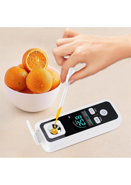 Dijital Şeker Refraktometresi, Atc Ile% 0-55 Metre, Meyve Suyu Için Hassas Şarj Edilebilir Şeker Içerik Ölçer, Şarap (Yurt Dışından) fırsatları