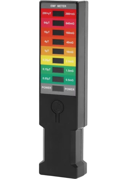 Yeni Radyasyon Dozimetre 8 LED Radyasyon Dedektörü Yüksek Hassas Taşınabilir Emf Manyetik Alan Monitörü Elde Taşınır (Yurt Dışından)