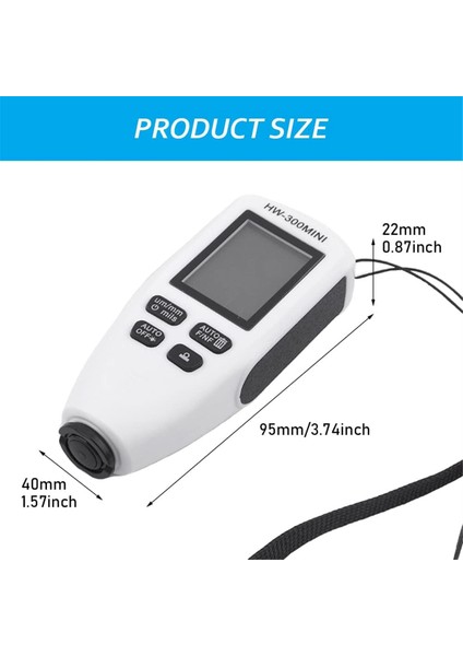 Boya Kalınlığı Gösterge Otomotiv Kaplama Kalınlığı Gösterge Gösterge Test Cihazı Araç Kaplama Kalınlık Ölçer (Yurt Dışından) modelleri