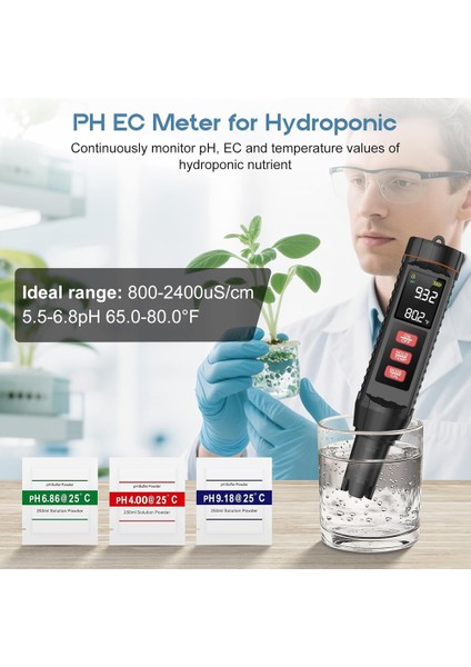 Akvaryum Için Havuz Tuz Test Cihazı, Ph Metre, Ph Metre, 7 Arada Tds Tuzluluk Test Cihazı Ec Orp S.g.temp ve Ph Test Cihazı Dijital (0.01 Hassasiyet) (Yurt Dışından) indirimleri