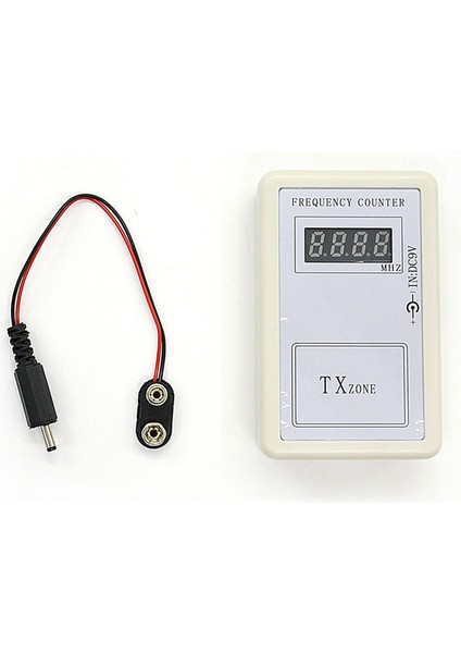 Frekans Sayaç Göstergesi Dedektörü Cymometre Uzaktan Kumanda Verici Frekans Ölçer Tarayıcı Wavemeter 250-450MHZ (Yurt Dışından)