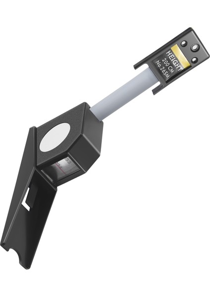 200CM Stadiyometre Siyah Duvara Monte Yükseklik Metre Büyüme Cetvel cm Metrik Bant Önlemleri (Yurt Dışından) fiyatları