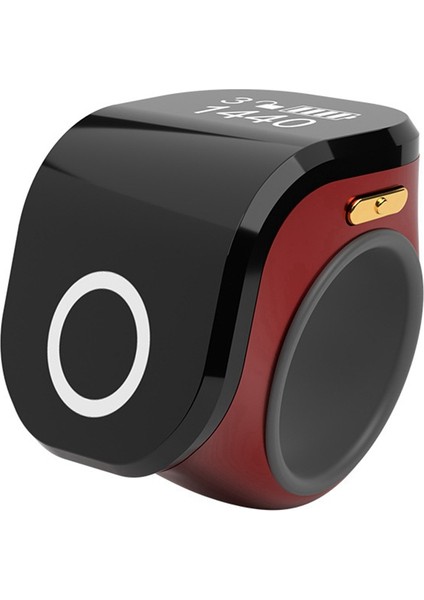 Dijital Sayaç Taşınabilir Noktalar Şarj Edilebilir Yüzük Halka Fikir Tally Sweaking Akıllı Dokunmatik Parmak Kırmızı (Yurt Dışından)