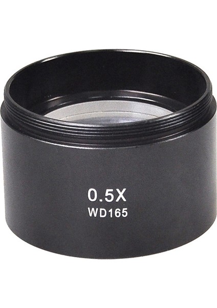 WD165 0.5x 0.7x WD120 Mikroskop Cam Lens Barlow Lens Montaj Diş Mikroskopio Kamera Objektif Lens (Yurt Dışından) fiyatları