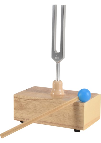 528Hz Tuning Fork, Ses Terapisi, Yoga, Meditasyon ve Rahatlama Için Çatal Rezonans Kutusu Ayarlama (Yurt Dışından)