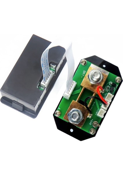 VA7510S Voltaj ve Akım Ölçer, 100A 6-75V/0V-120V Dc Ammetre Voltmetre Monitör Çıkış Pil Şarjı ve Deşarjı (Yurt Dışından) modelleri