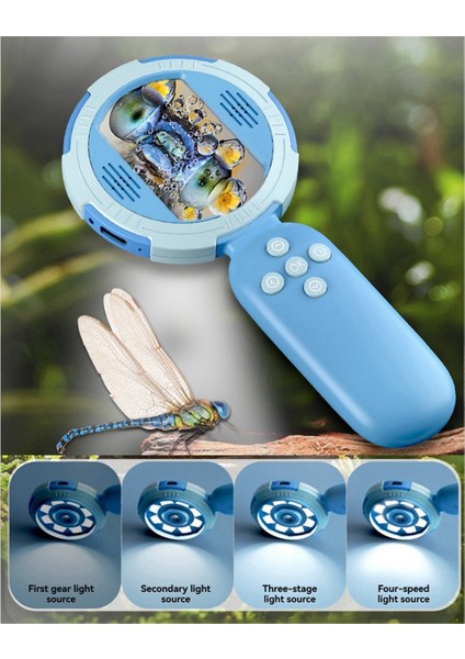 2 Inç IPS Ekranlı Dijital Mikroskop 100X Cep Büyütme Cam, Yetişkinler Için Işık (Yurt Dışından) fırsatları