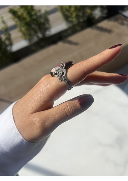 El Işi Tasarım Kök Yakut Deniz Kızı Yüzük fiyatları