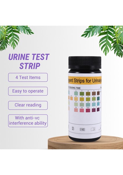 Vansful In Vitro Idrar Testi 4 Test Öğesi: Glikoz, Ph, Protein, Keton Gövdesi Idrar Örneği Test Şeridi Profesyonel Test Kağıdı (Yurt Dışından) indirimleri