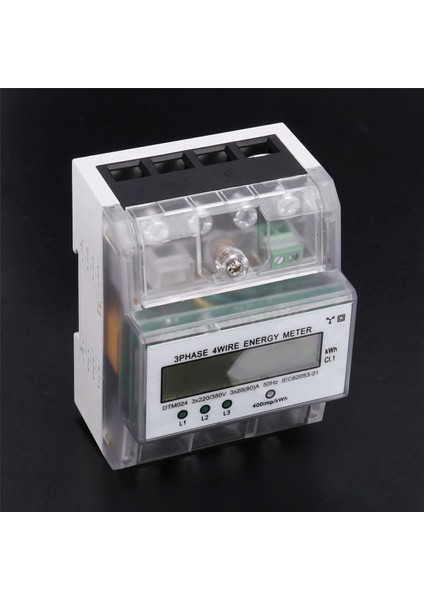 2x 3 Faz 4 Tel Enerji Ölçer 220/380V 20-80A Enerji Tüketimi Kwh Rail Montajı Dijital Elektrik Güç Ölçer (Yurt Dışından) fiyatları