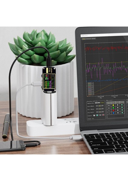 FNB48S USB Kapasitans Voltaj Test Cihaz Akım Ölçer Monitör Bluetooth Olmadan Güç Algılama Analizörü Test Araçları (Yurt Dışından) modelleri