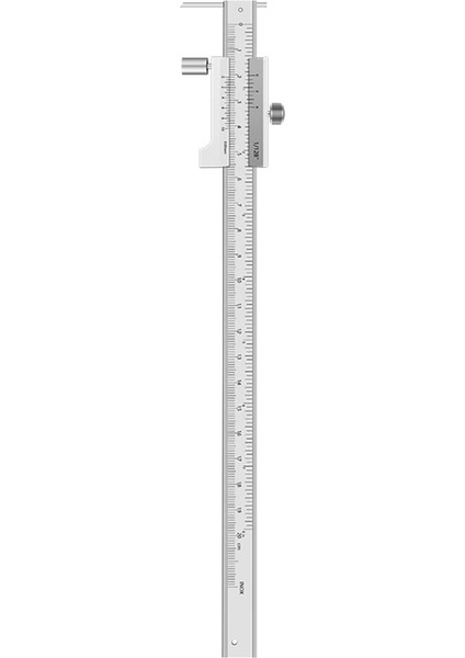 Kaliper Işaretleme Vernier Caliper 0-200MM 0.05MM Paslanmaz Çelik Paralel Işaretleme Vernier Işaretleme Göstergesi Ölçüm Aracı (Yurt Dışından)