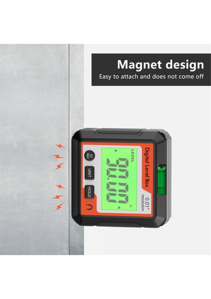 Dijital Protraktör Inklinometre Seviye Açı Ölçer Ölçüm Açısı Ölçme Ölçer 90 Derece Dijital Ekran Inklinometre (Yurt Dışından) fiyatları