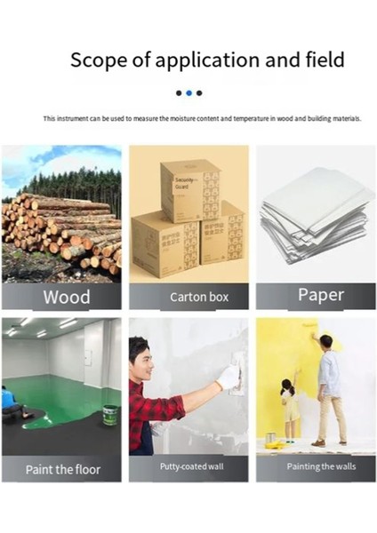 Tahribatsız Ahşap Nem Ölçer Zemin Duvar Nem Dedektörü Ahşap Nem Içerik Test Cihazı (Yurt Dışından) modelleri